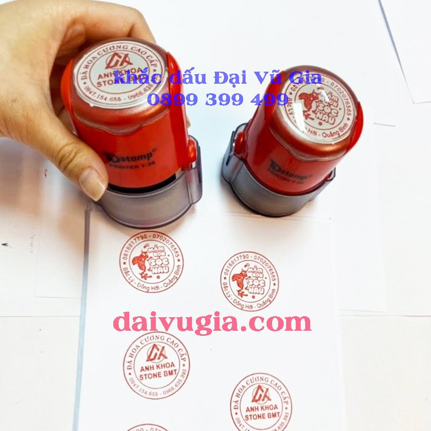 Khắc dấu tại phường An Hải Đà Nẵng