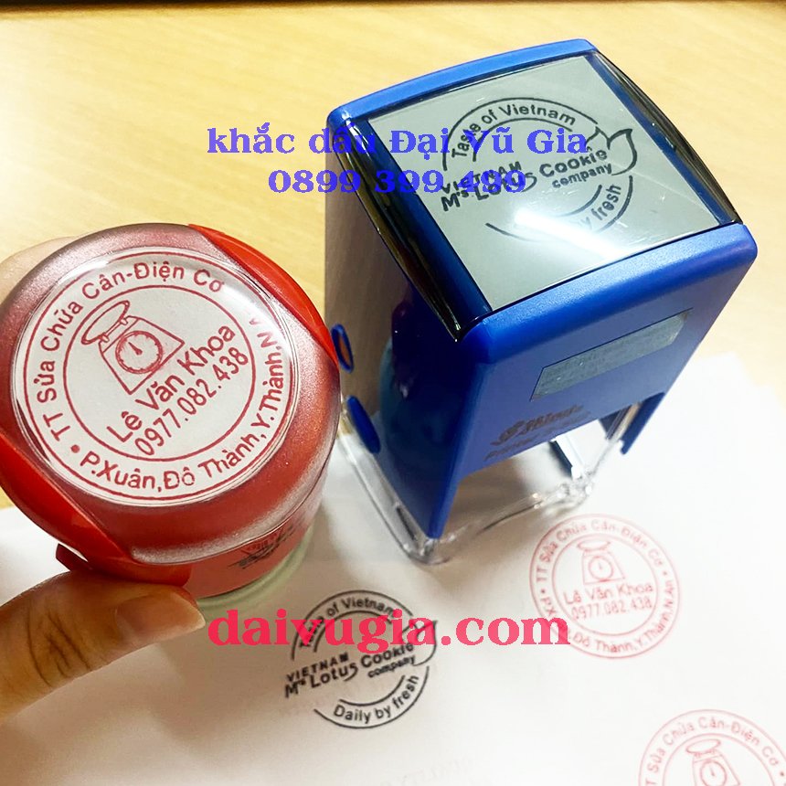 Khắc dấu tại phường Bàn Thạch Đà Nẵng
