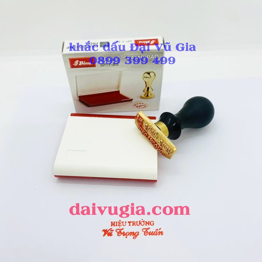 Khắc dấu tại phường Cẩm Lệ Đà Nẵng