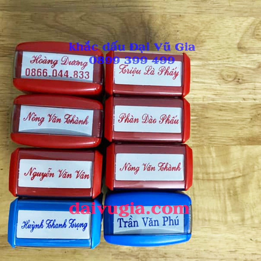 Khắc dấu tại phường Cẩm Lệ Đà Nẵng