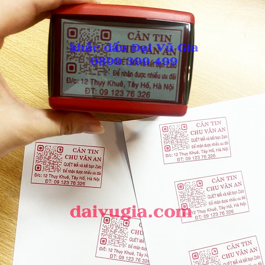Khắc dấu tại phường Điện Bàn Đông Đà Nẵng
