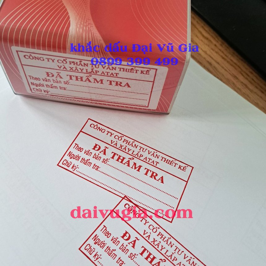 Khắc dấu tại phường Hội An Đà Nẵng