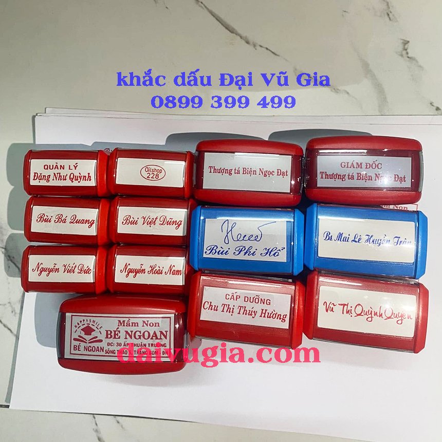 Khắc dấu tại phường Hội An Đông Đà Nẵng