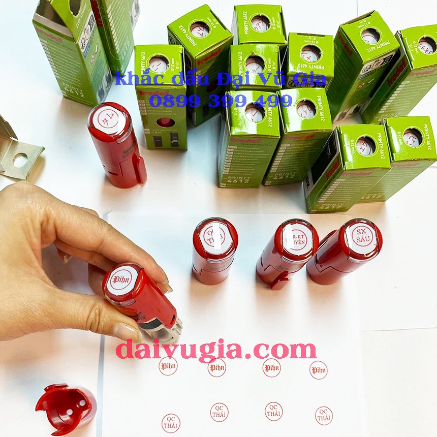 Khắc dấu tại phường Hội An Tây Đà Nẵng