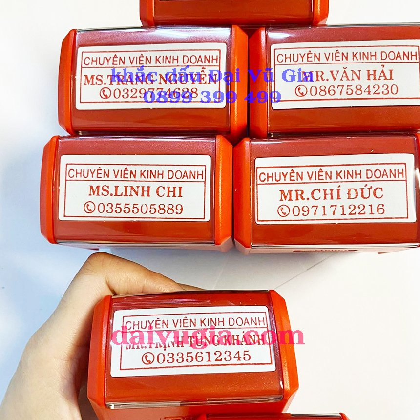 Khắc dấu tại phường Tam Kỳ Đà Nẵng