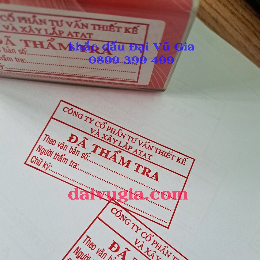 Khắc dấu bản vẽ phường An Hải Đà Nẵng