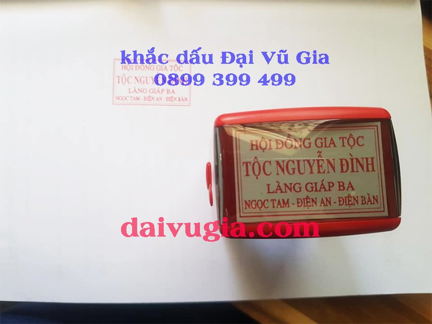 Khắc dấu cá nhân phường Hội An Đà Nẵng