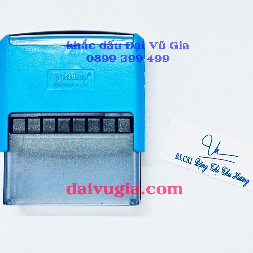Khắc dấu chữ ký phường Hòa Xuân Đà Nẵng