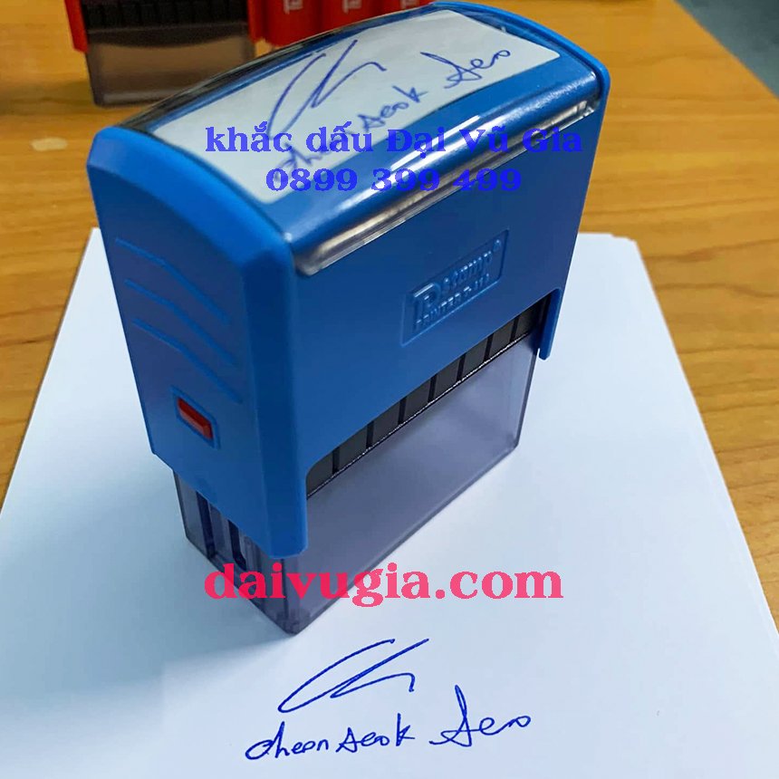 Khắc dấu chữ ký phường Hòa Xuân Đà Nẵng