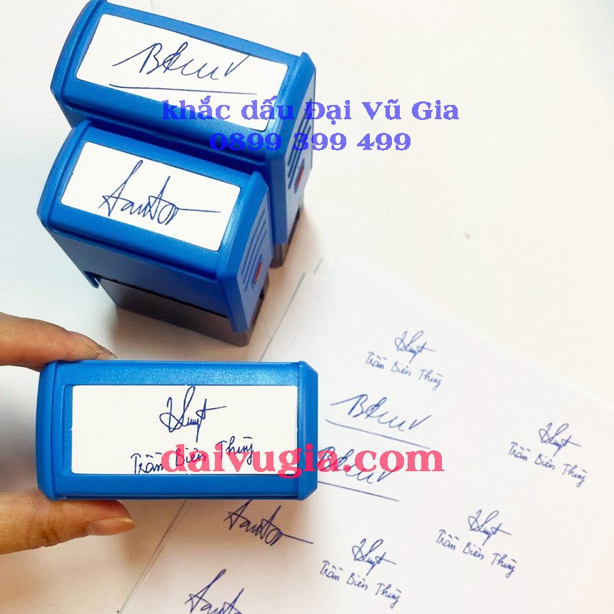 Khắc dấu chữ ký phường Hòa Xuân Đà Nẵng