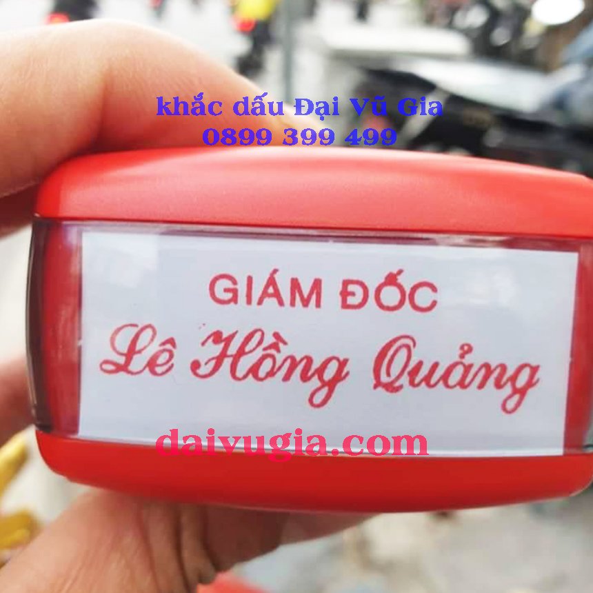 Khắc dấu chức danh phường An Thắng Đà Nẵng