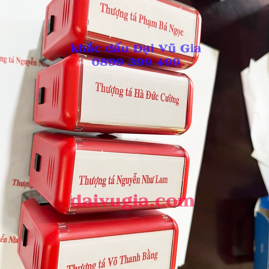 Khắc dấu chức danh phường Cẩm Lệ Đà Nẵng