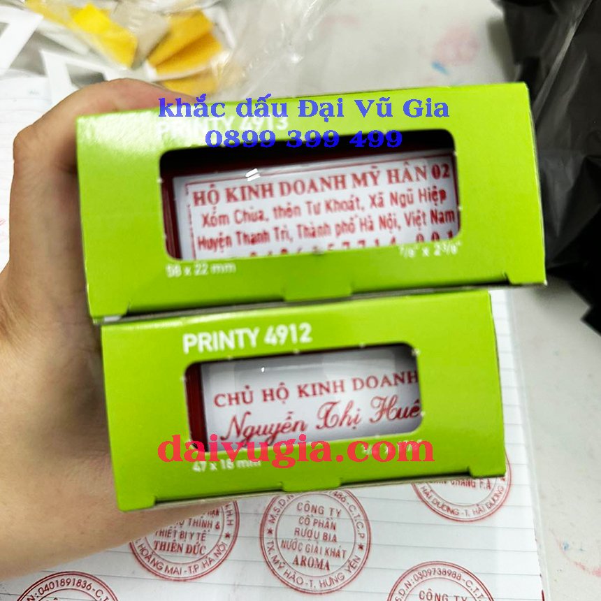 Khắc dấu chức danh phường Cẩm Lệ Đà Nẵng