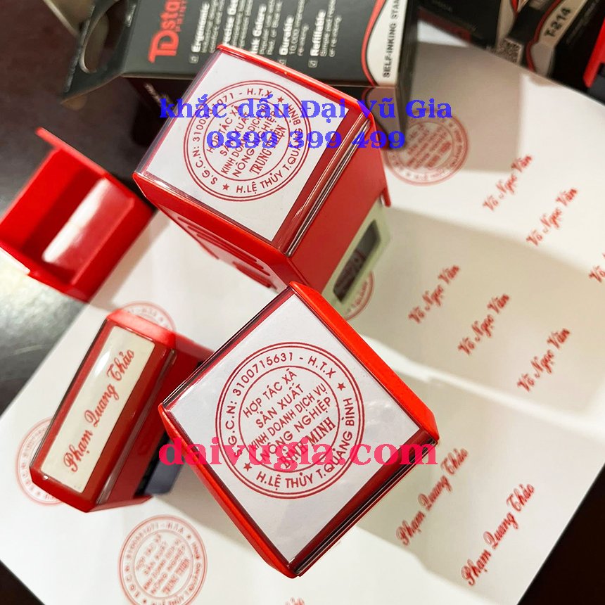 Khắc dấu công ty phường Cẩm Lệ Đà Nẵng