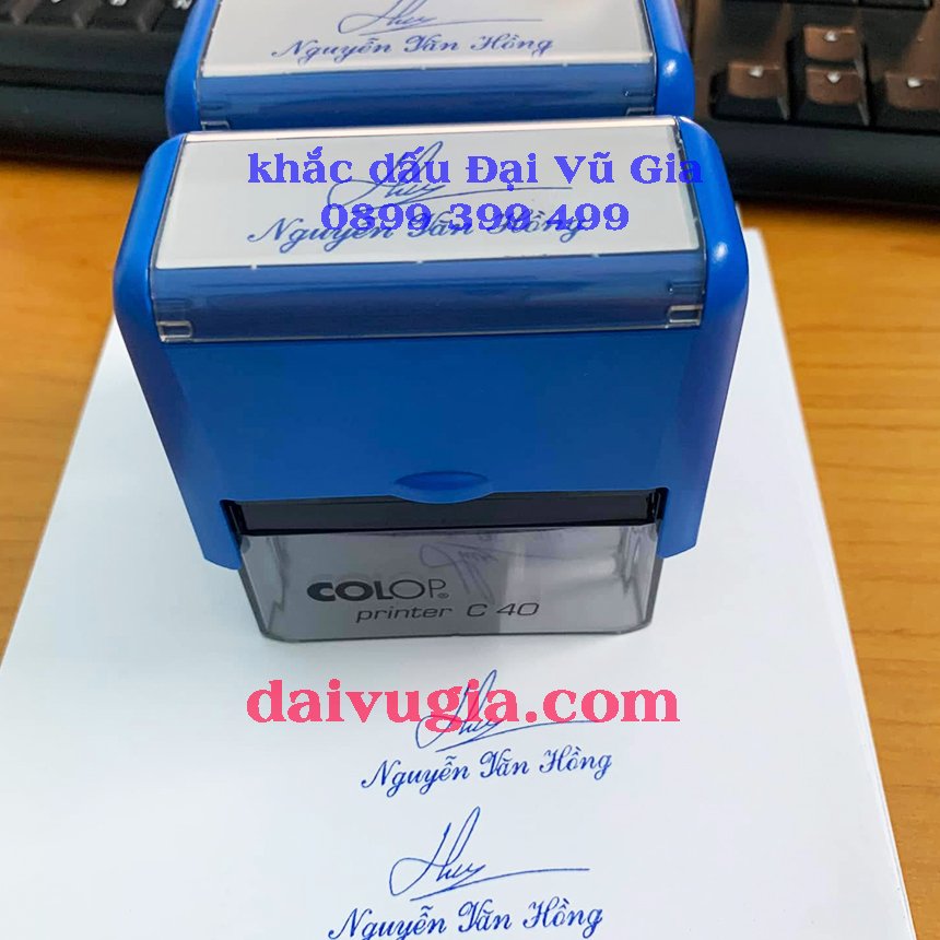 Khắc dấu tên phường Điện Bàn Đà Nẵng